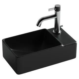 Раковина Ceramica Nova Element CN5045MB 39см чёрный матовый